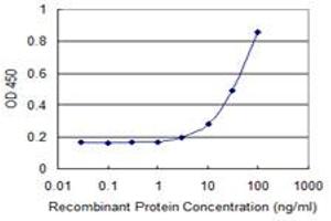Detection limit for recombinant GST tagged FAS is 1 ng/ml as a capture antibody. (FAS antibody  (AA 1-335))