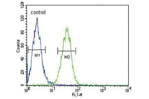 Flow Cytometry (FACS) image for anti-Cartilage Oligomeric Matrix Protein (COMP) antibody (ABIN3002869)