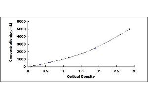 Typical standard curve (MME ELISA Kit)