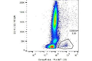 Flow Cytometry (FACS) image for anti-CD63 (CD63) antibody (APC) (ABIN192268)