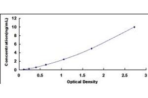 Typical standard curve (NFIB ELISA Kit)