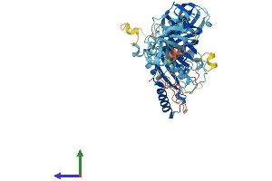 AlphaFold protein structure predicition of Human Recombinant EEFSEC Protein, UniprotID P57772 (EEFSEC Protein (AA 1-596) (His tag))