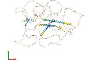 AlphaFold protein structure predicition of Mouse Recombinant Nrg3 Protein, UniprotID O35181 (Neuregulin 3 Protein (NRG3) (AA 1-713) (His tag))