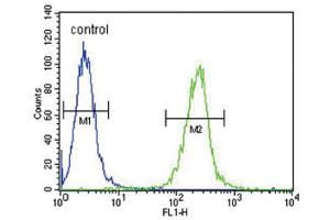 Flow Cytometry (FACS) image for anti-serine Peptidase Inhibitor, Kazal Type 5 (SPINK5) antibody (ABIN3002847) (SPINK5 antibody)