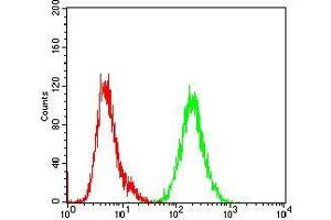 Flow Cytometry (FACS) image for anti-SHC (Src Homology 2 Domain Containing) Transforming Protein 1 (SHC1) (AA 385-495) antibody (ABIN5542463)