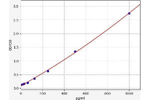 Typical standard curve (HIST2H3C2 ELISA Kit)