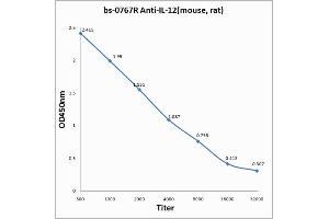 Antigen: 0. (IL12A antibody  (AA 51-150))