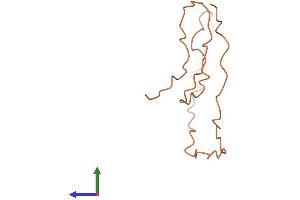 AlphaFold protein structure predicition of Human Recombinant KRTAP25-1 Protein, UniprotID Q3LHN0 (KRTAP25-1 Protein (AA 1-102) (His tag))