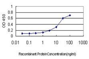 ELISA image for anti-Mitofusin 2 (MFN2) (AA 661-758) antibody (ABIN599102) (MFN2 antibody  (AA 661-758))