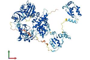 Protein Structure (PS) image for Ligase IV, DNA, ATP-Dependent (LIG4) (AA 1-911) protein (His tag) (ABIN7564421)