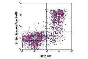 Flow Cytometry (FACS) image for Rat anti-Mouse IgD antibody (Alexa Fluor 488) (ABIN2667252) (Rat anti-Mouse IgD Antibody (Alexa Fluor 488))