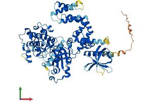 Protein Structure (PS) image for Adrenergic, Beta, Receptor Kinase 2 (ADRBK2) (AA 1-688) protein (His tag) (ABIN7552234)