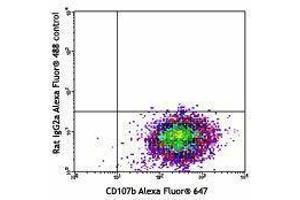 Flow Cytometry (FACS) image for anti-Galectin 3 (LGALS3) antibody (Alexa Fluor 488) (ABIN2657562) (Galectin 3 antibody  (Alexa Fluor 488))