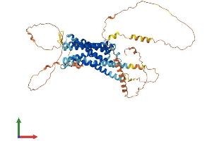 Protein Structure (PS) image for Adrenergic Receptor, alpha 1d (ADRA1D) (AA 1-572) protein (His tag) (ABIN7551860)