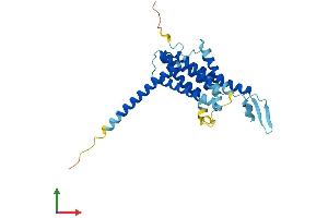 AlphaFold protein structure predicition of Mouse Recombinant Fitm1 Protein, UniprotID Q91V79