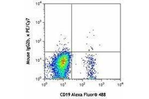 Flow Cytometry (FACS) image for anti-Chemokine (C-C Motif) Receptor 6 (CCR6) antibody (PE-Cy7) (ABIN2659154) (CCR6 antibody  (PE-Cy7))