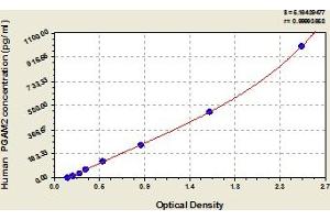Typical Standard Curve (PGAM2 ELISA Kit)