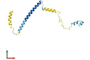 Protein Structure (PS) image for Complexin 1 (CPLX1) (AA 1-134) protein (His tag) (ABIN7546739)