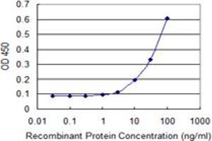 Detection limit for recombinant GST tagged LIPG is 3 ng/ml as a capture antibody. (LIPG antibody  (AA 21-500))