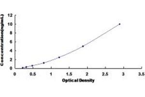 Typical standard curve (ADK ELISA Kit)