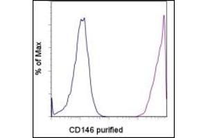 Flow Cytometry (FACS) image for anti-Melanoma Cell Adhesion Molecule (MCAM) antibody (ABIN614548) (MCAM antibody)