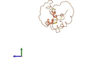 AlphaFold protein structure predicition of Human Recombinant KRTAP9-8 Protein, UniprotID Q9BYQ0 (Keratin Associated Protein 9-8 (KRTAP9-8) (AA 1-159) protein (His tag))