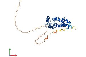 AlphaFold protein structure predicition of Human Recombinant RGS17 Protein, UniprotID Q9UGC6 (RGS17 Protein (AA 1-210) (His tag))