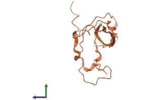 AlphaFold protein structure predicition of Human Recombinant LINC00315 Protein, UniprotID P59091 (C21orf93 Protein (AA 1-139) (His tag))