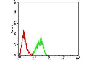 Flow Cytometry (FACS) image for anti-Interleukin 2 Receptor, beta (IL2RB) (AA 27-240) antibody (ABIN5611139)