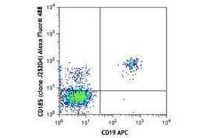 Flow Cytometry (FACS) image for anti-Chemokine (C-X-C Motif) Receptor 5 (CXCR5) antibody (Alexa Fluor 488) (ABIN2657063) (CXCR5 antibody  (Alexa Fluor 488))