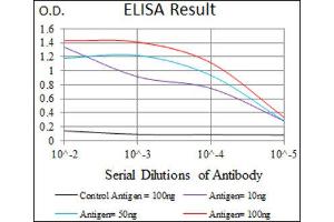 ELISA image for anti-Myocyte Enhancer Factor 2C (MEF2C) (AA 1-125) antibody (ABIN1846463) (MEF2C antibody  (AA 1-125))