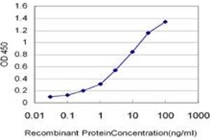 Detection limit for recombinant GST tagged CD40 is approximately 0. (CD40 antibody  (AA 1-151))