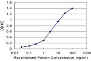 Detection limit for recombinant GST tagged PSMD2 is approximately 0. (PSMD2 antibody  (AA 1-908))