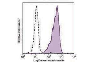 Flow Cytometry (FACS) image for anti-Epidermal Growth Factor Receptor (EGFR) antibody (PerCP-Cy5.5) (ABIN2660176) (EGFR antibody  (PerCP-Cy5.5))