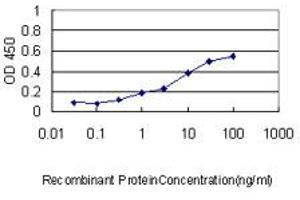 Detection limit for recombinant GST tagged SCNM1 is approximately 0. (SCNM1 antibody  (AA 1-230))