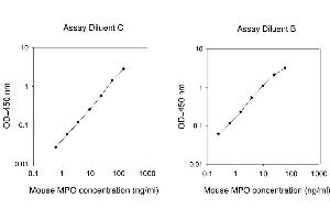 ELISA image for Myeloperoxidase (MPO) ELISA Kit (ABIN1979442) (Myeloperoxidase ELISA Kit)