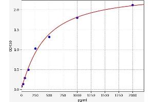 Typical standard curve (SOX6 ELISA Kit)