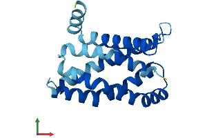 Protein Structure (PS) image for MpV17 Mitochondrial Inner Membrane Protein (MPV17) (AA 1-176) protein (His tag) (ABIN7549512)