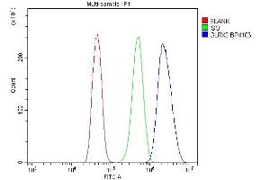 Flow Cytometry analysis of CACO-2 cells using anti-GRX2/GLRX2 antibody (ABIN7599022).
