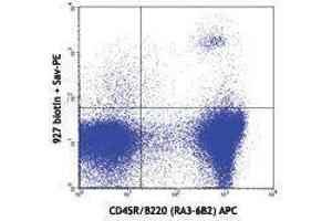 Flow Cytometry (FACS) image for anti-Bone Marrow Stromal Cell Antigen 2 (BST2) antibody (Biotin) (ABIN2660838) (BST2 antibody  (Biotin))