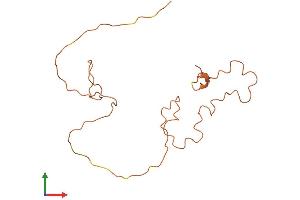 AlphaFold protein structure predicition of Human Recombinant KRTAP5-7 Protein, UniprotID Q6L8G8