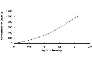 Typical standard curve (BMP6 ELISA Kit)