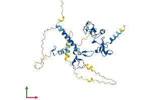 Protein Structure (PS) image for D4, Zinc and Double PHD Fingers, Family 3 (DPF3) (AA 1-378) protein (His tag) (ABIN7563464)