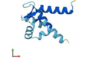 Protein Structure (PS) image for S100 Calcium Binding Protein A6 (S100A6) (AA 1-89) protein (His tag) (ABIN7562866)
