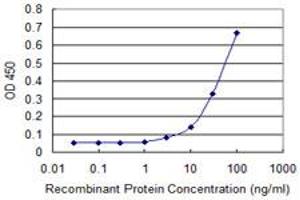 Detection limit for recombinant GST tagged YES1 is approximately 10ng/ml as a capture antibody. (YES1 antibody  (AA 1-543))
