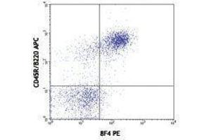 Flow Cytometry (FACS) image for anti-B and T Lymphocyte Associated (BTLA) antibody (PE) (ABIN2663267) (BTLA antibody  (PE))