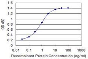 Detection limit for recombinant GST tagged PAFAH1B1 is 0. (PAFAH1B1 antibody  (AA 1-110))