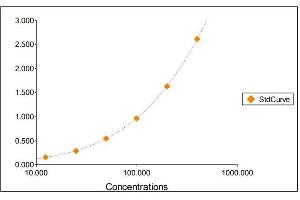 Standard Curve Graph (IgM ELISA Kit)