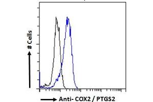 Flow Cytometry (FACS) image for anti-Prostaglandin-Endoperoxide Synthase 2 (Prostaglandin G/H Synthase and Cyclooxygenase) (PTGS2) (C-Term) antibody (ABIN184672)