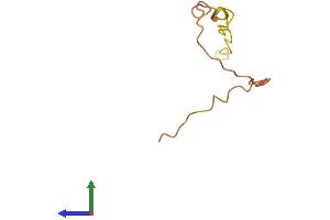 AlphaFold protein structure predicition of Human Recombinant KRTAP19-5 Protein, UniprotID Q3LI72